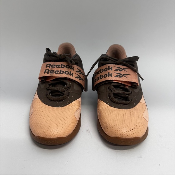 Reebok Shoes - Reebok Orange & Brown Sneakers Legacy Lifter 2